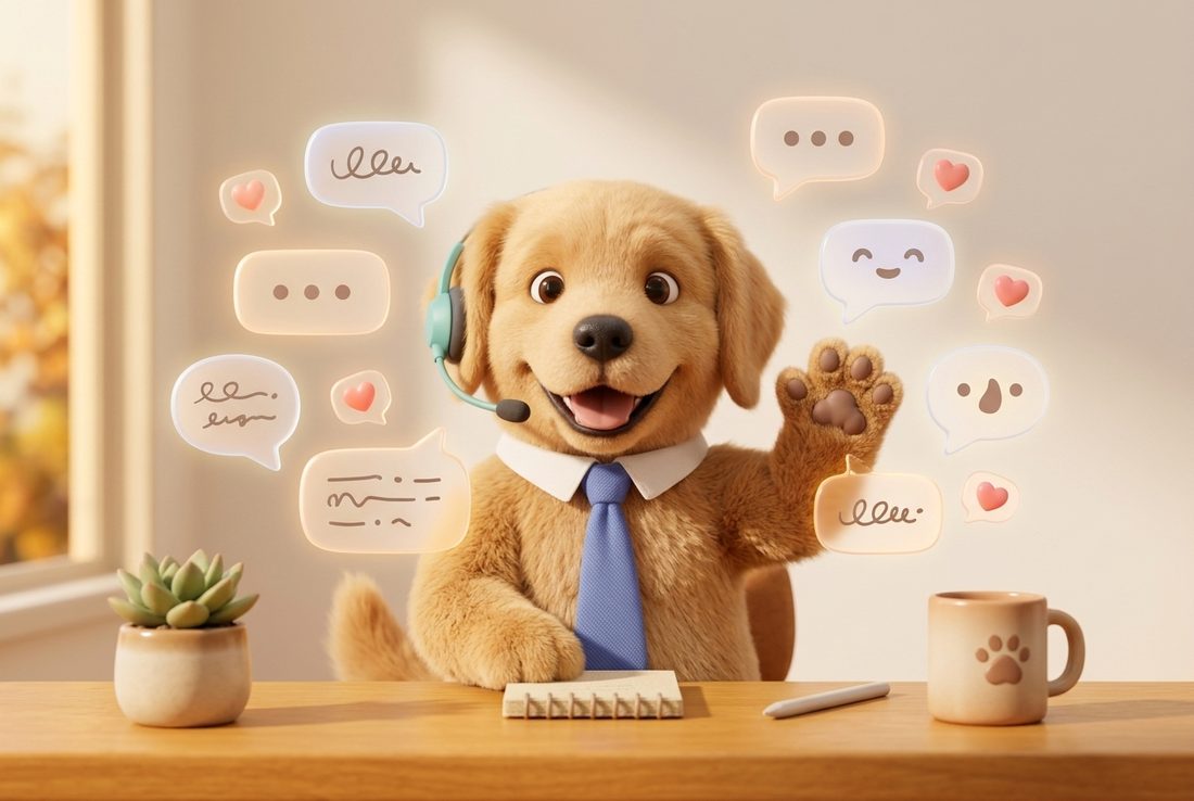 Leo, the posthell community manager, drafting friendly replies to customer comments